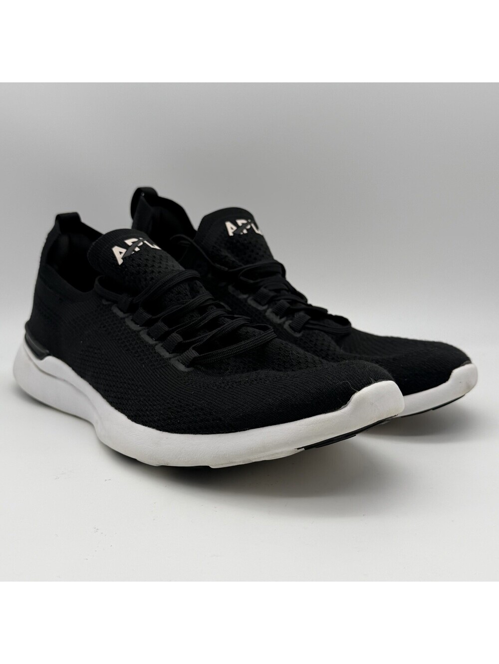 APL TechLoom Breeze Men’s 9.5 Black White Running Shoes Athletic Propulsion Labs